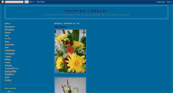Desktop Screenshot of choppedchorizo.blogspot.com