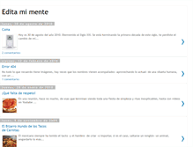 Tablet Screenshot of editamimente.blogspot.com