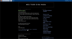 Desktop Screenshot of meutudoeounada.blogspot.com
