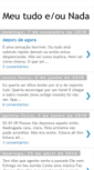 Mobile Screenshot of meutudoeounada.blogspot.com