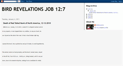 Desktop Screenshot of birdrevelationsjob12.blogspot.com