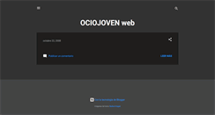 Desktop Screenshot of ociojovenweb.blogspot.com