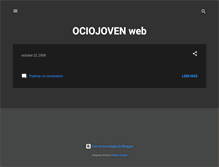Tablet Screenshot of ociojovenweb.blogspot.com