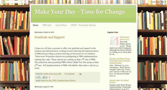 Desktop Screenshot of makeyourday-timeforchange.blogspot.com