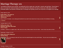 Tablet Screenshot of marriagetherapy101.blogspot.com