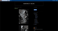 Desktop Screenshot of marina-marie.blogspot.com