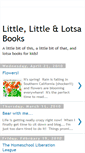 Mobile Screenshot of littlelittlelotsabooks.blogspot.com