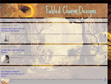 Tablet Screenshot of fabledcharmdesigns.blogspot.com