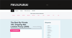 Desktop Screenshot of fwxxxportal.blogspot.com