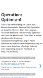 Mobile Screenshot of operationoptimism.blogspot.com