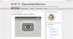 Desktop Screenshot of et17electrica.blogspot.com