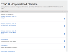 Tablet Screenshot of et17electrica.blogspot.com