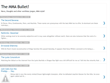 Tablet Screenshot of mmafightsport.blogspot.com