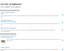 Tablet Screenshot of chi-hair--straightener.blogspot.com