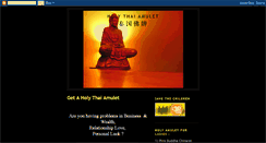 Desktop Screenshot of holythaiamulet.blogspot.com