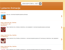 Tablet Screenshot of ljubavne-animacije.blogspot.com