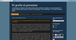Desktop Screenshot of nigorilaniperonista.blogspot.com