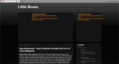 Desktop Screenshot of littleboxesinsl.blogspot.com