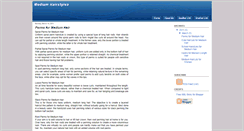 Desktop Screenshot of mediumhairstylesreview.blogspot.com