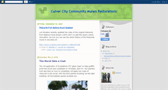 Desktop Screenshot of culvercitymurals.blogspot.com