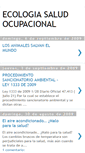 Mobile Screenshot of ecologiasaludocupacional.blogspot.com
