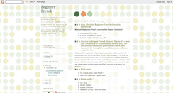 Desktop Screenshot of beginner-french-conversation.blogspot.com