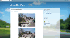 Desktop Screenshot of internetelectpress.blogspot.com