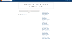 Desktop Screenshot of goldenrollover.blogspot.com