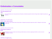 Tablet Screenshot of consuladoseembaixadas.blogspot.com