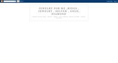 Desktop Screenshot of jewelryforme.blogspot.com