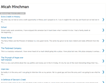 Tablet Screenshot of mlhinchman.blogspot.com