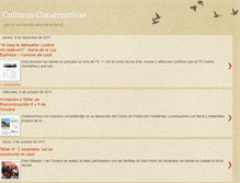 Tablet Screenshot of culturasconstructivas.blogspot.com