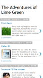 Mobile Screenshot of limegreennerd.blogspot.com