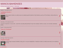 Tablet Screenshot of manos-bahienses.blogspot.com