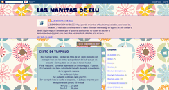 Desktop Screenshot of lasmanitasdeelu.blogspot.com
