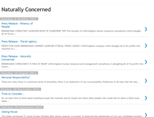 Tablet Screenshot of naturallyconcerned.blogspot.com
