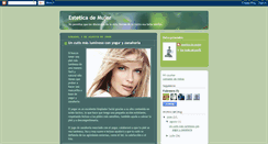 Desktop Screenshot of esteticademujer.blogspot.com