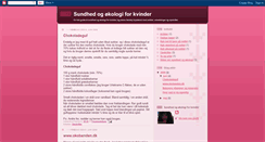 Desktop Screenshot of ecokvinder.blogspot.com