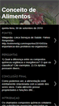 Mobile Screenshot of conceitodealimentos.blogspot.com