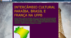 Desktop Screenshot of intercambioculturalufpb.blogspot.com