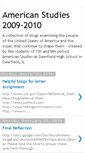 Mobile Screenshot of americanstudies2009-2010.blogspot.com