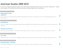 Tablet Screenshot of americanstudies2009-2010.blogspot.com