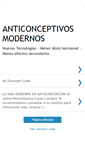 Mobile Screenshot of anticonceptivosmodernos.blogspot.com