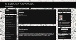 Desktop Screenshot of plastische-opvoeding-si-be.blogspot.com