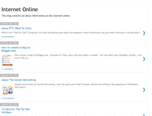 Tablet Screenshot of internet-onlines.blogspot.com