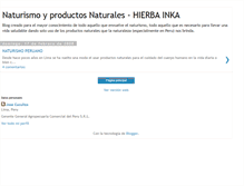 Tablet Screenshot of hierbainka.blogspot.com