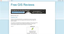 Desktop Screenshot of free-gis.blogspot.com