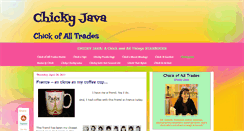 Desktop Screenshot of chickyjava.blogspot.com