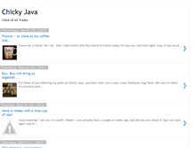Tablet Screenshot of chickyjava.blogspot.com