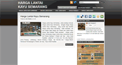 Desktop Screenshot of hargalantaikayusemarang.blogspot.com